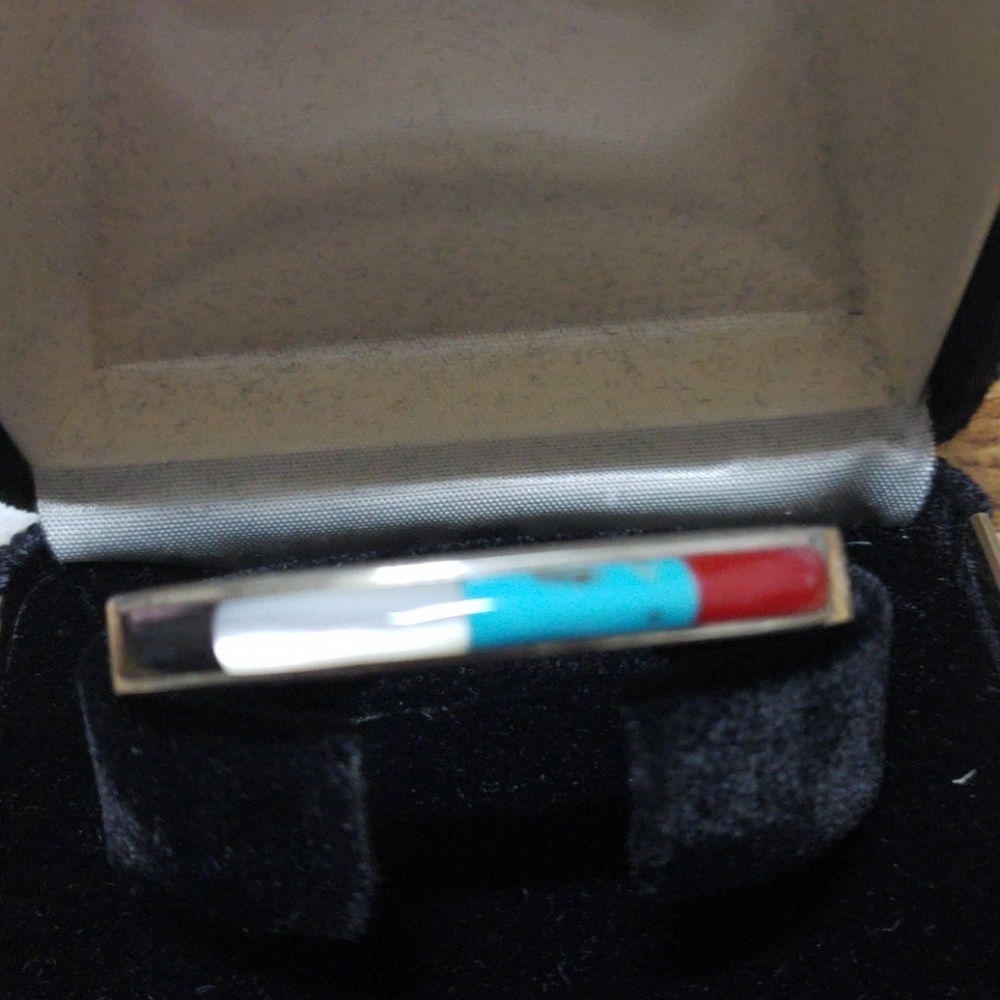 Native American Indian inspired turquoise bracelet